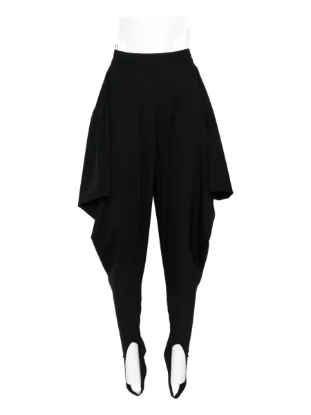 Spodnie Burc Akyol na ramiączkach czarne