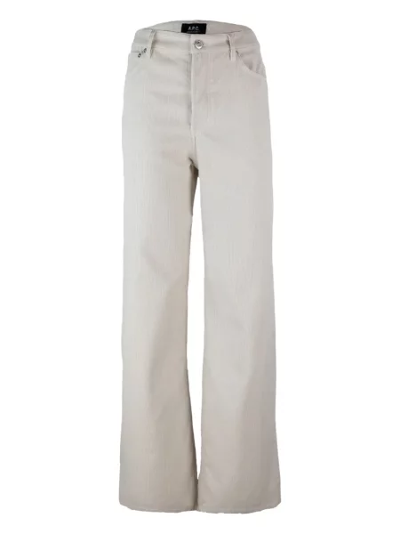 Pantaloni A.p.c. de catifea cord