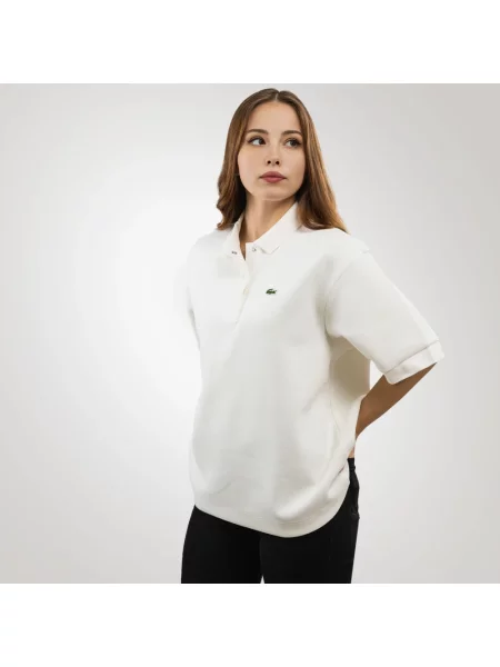 Koszulka polo Lacoste biała