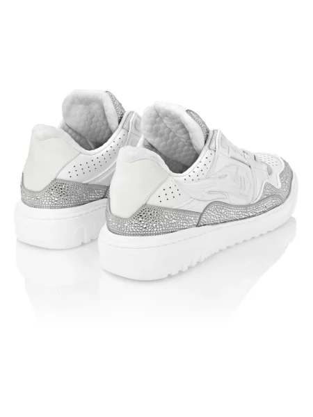 Sneakersy Philipp Plein białe