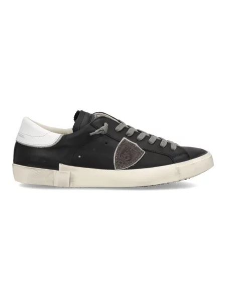 Buty do tenisa Philippe Model skórzane do tenisa czarne