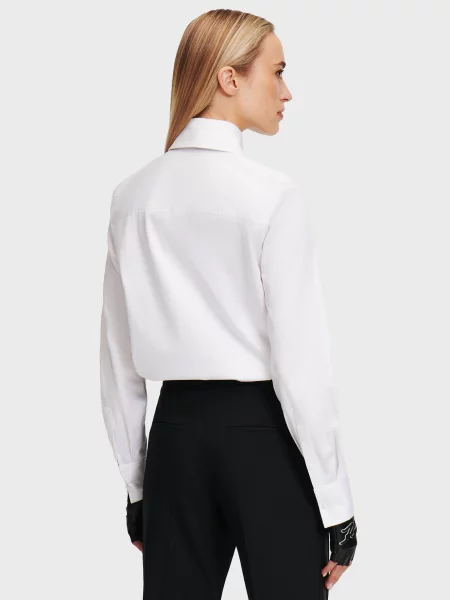 Класична сорочка Karl Lagerfeld біла