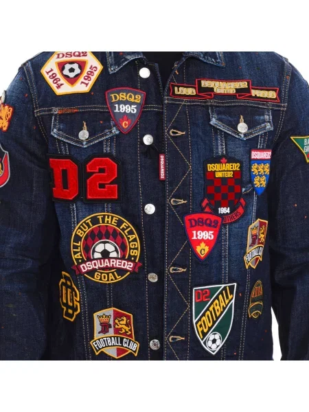 Geacă Dsquared albastru