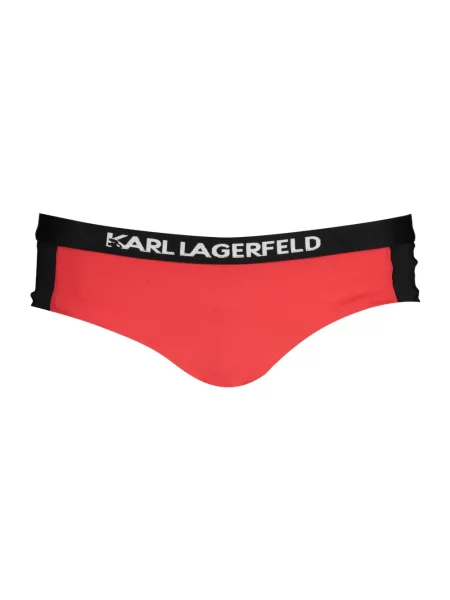 Strój kąpielowy Karl Lagerfeld czerwony