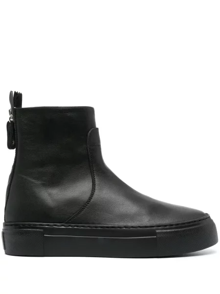 Cizme scurte Agl din piele negru