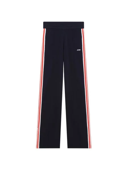 Pantaloni Autry cu dungi alergare albastru