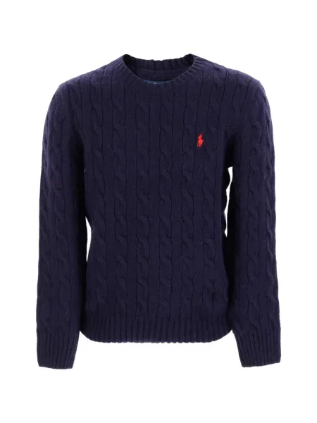 Sweter dziecięcy Polo Ralph Lauren niebieski