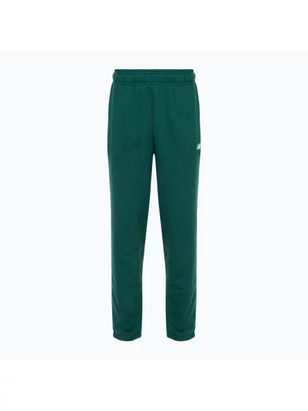 Spodnie New Balance French Terry Jogger night watch green zielone