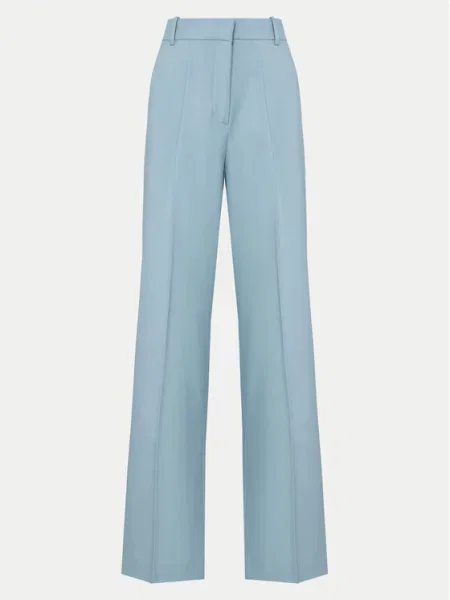 Calvin Klein Palazzo kalhoty Světle Wide Leg modrá