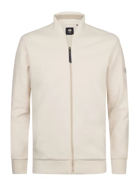 Petrol Industries Mikina vlny bílé