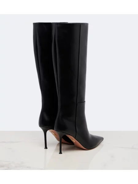 Cizme Aquazzura din piele negru