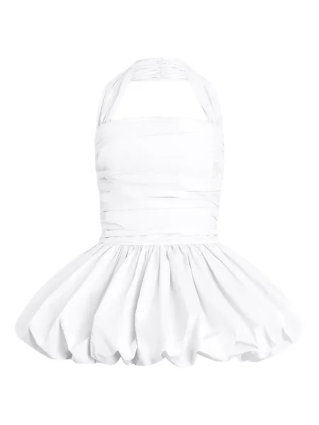 Odgovarati mini mini haljina Patou ular vrat bijela