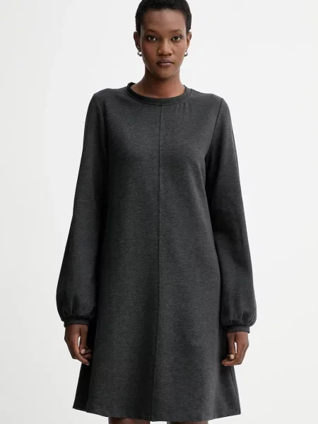 Marc O'Polo rochie mini drept gri