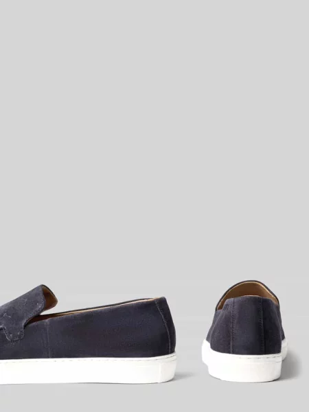 Sneakersy wsuwane ze skóry ze wzorem z logo Joop! Shoes