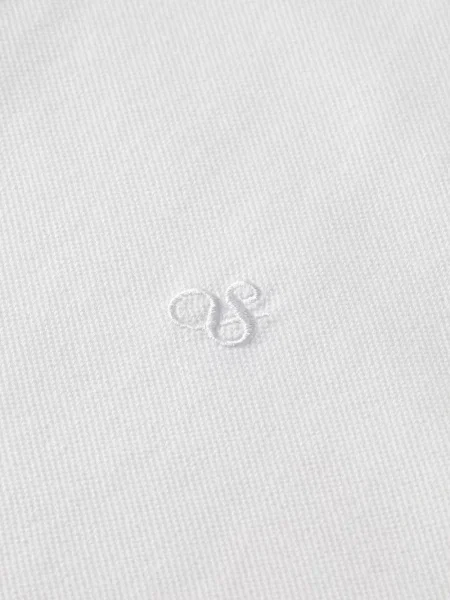 Pólóing Scotch & Soda autogrammal fehér