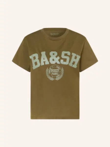 Ba&Sh Tričko Ioni khaki / mátová