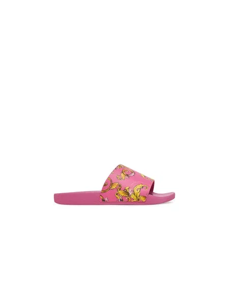 Pantofle Versace Jeans Couture růžové