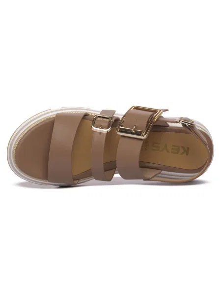 Pantofi Keys maro
