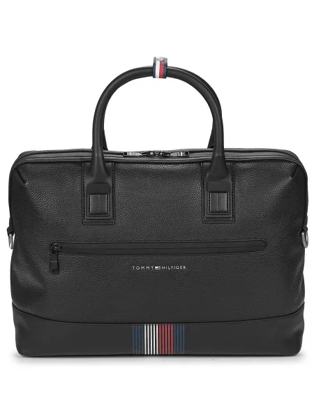 Torba za prenosnik Tommy Hilfiger črna
