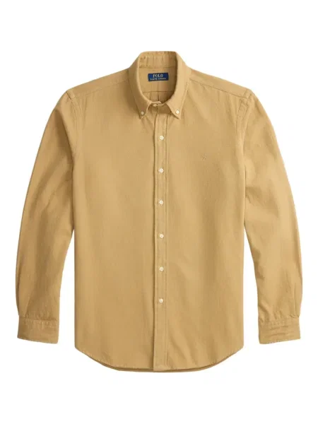 Ριγέ polo Polo Ralph Lauren με κουκούλα με αυτόγραφο λευκό