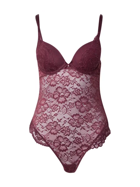 Hunkemöller Body Isadora vin roșu