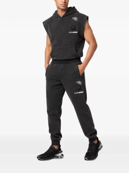 Pantaloni sport Plein Sport negru