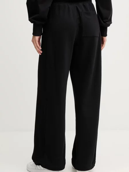 Calvin Klein Jeans Spodnie dresowe Wide Leg czarny