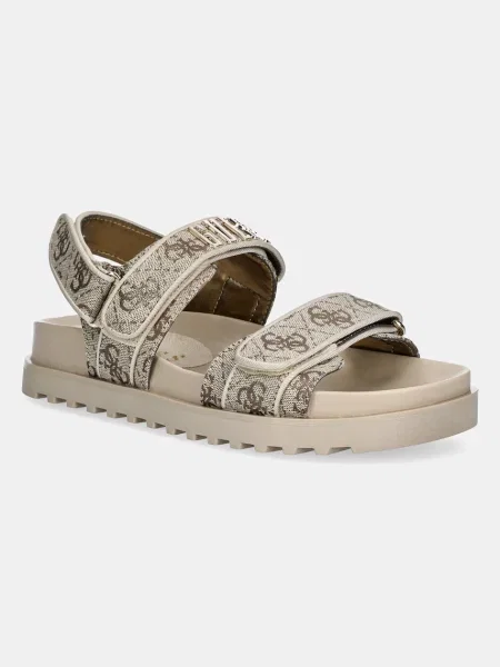 Сандали Guess FADISON златисто FLJFDS бежово