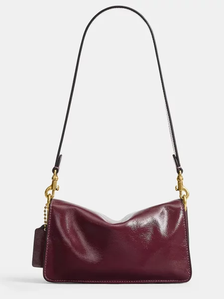 Coach сумка крос-боді шкіряна Glazed Leather Soft Grain Tabby 20