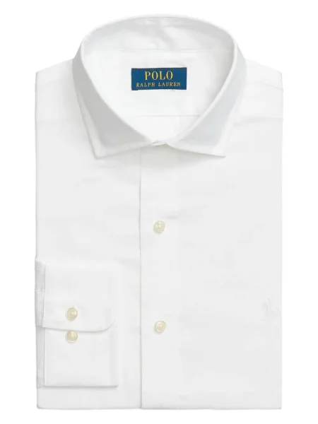 Pletene sportske kratke hlače Polo Ralph Lauren s printom bijela