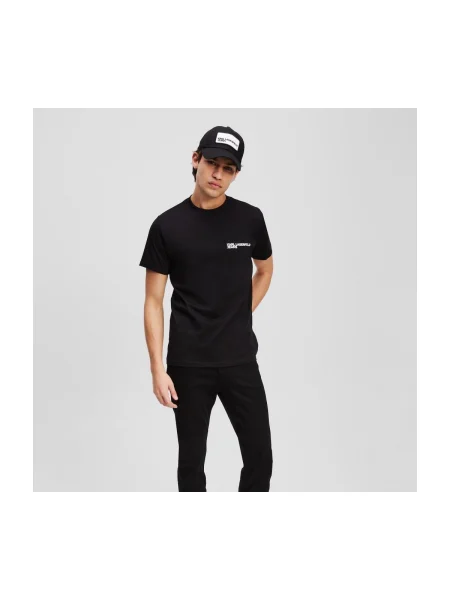 Karl Lagerfeld Jeans Póló fekete
