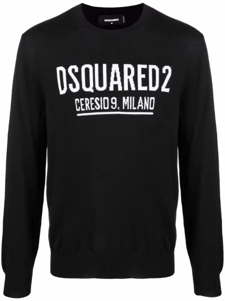 Pulover Dsquared2 tricotate negru
