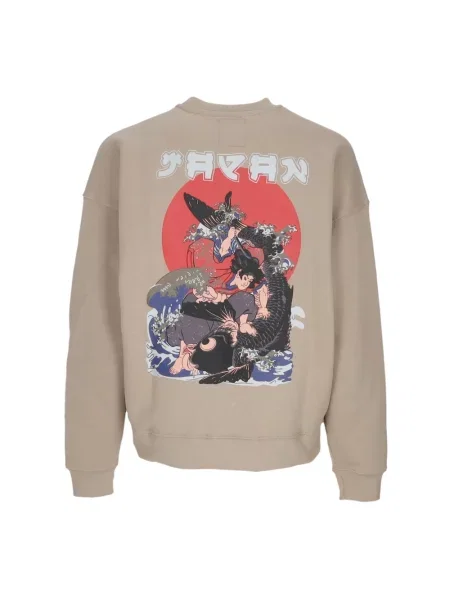 Bluza nierozpinana Alpha Industries retro beżowa