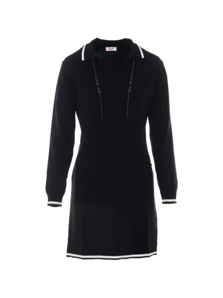 Scurt rochie Liu Jo tricotate negru