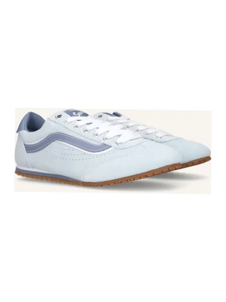 Sneakersy Vans zamszowe niebieskie