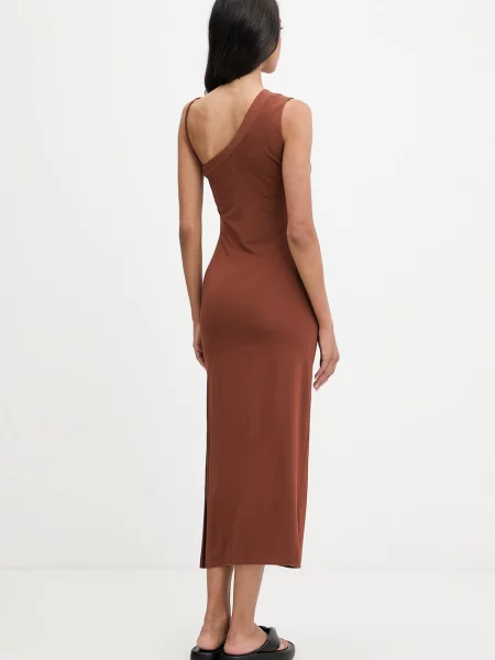 Max Mara Beachwear sukienka plażowa FIABE brązowa