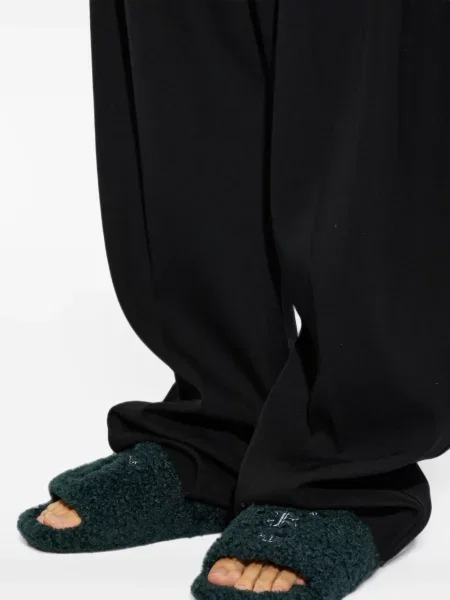 Papuci tip mules Balenciaga verde