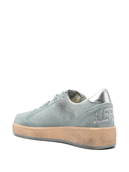 Tenisice Golden Goose s vezicama s čipkom plava