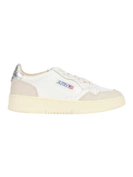 Sneakersy Autry skórzane szare