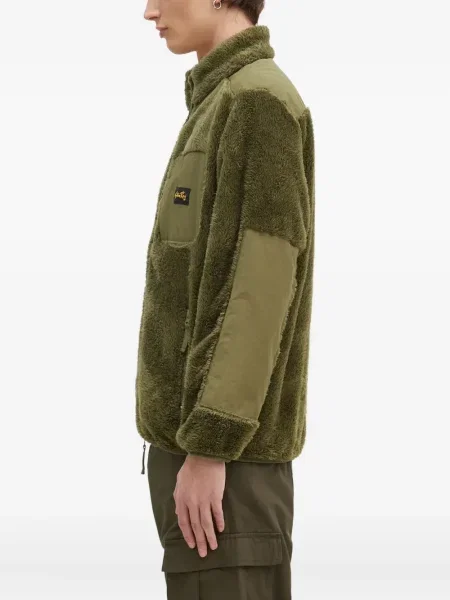 Geacă Stan Ray din fleece verde