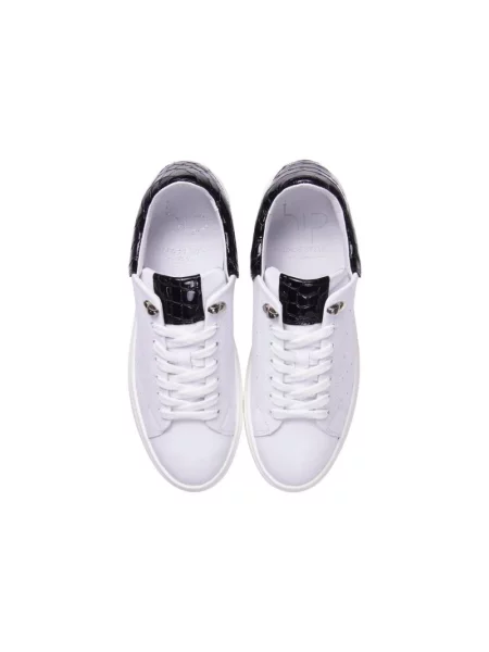 Sneakersy Hip skórzane białe