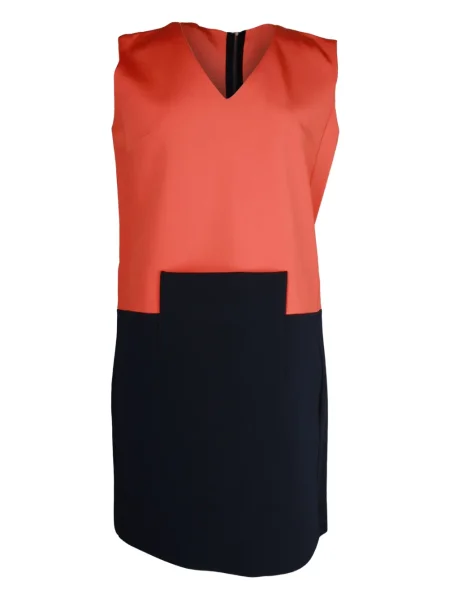 Rochie mini Victoria Beckham de costum portocaliu