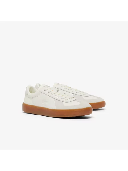 Кроссовки Lacoste бежевые