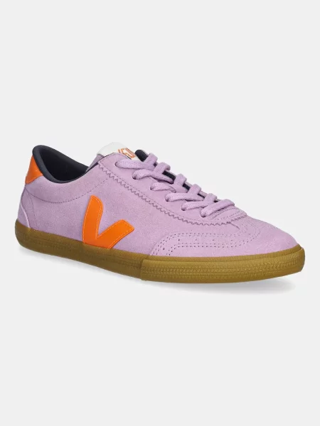 Veja sneakers din piele Volley violet