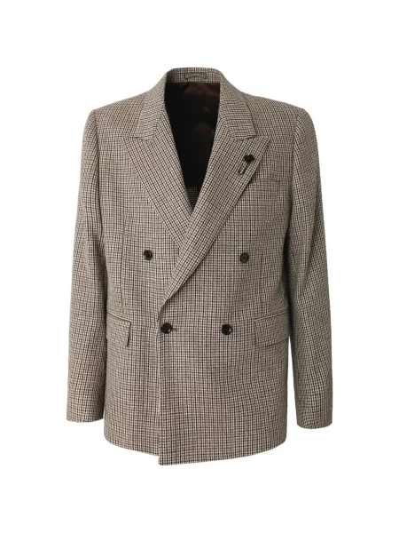 Sacou Lardini cu model pepito cu două rânduri de nasturi