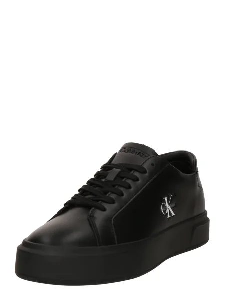 Calvin Klein Sneakers Basket Cupsole Laceup Lth Ml negru