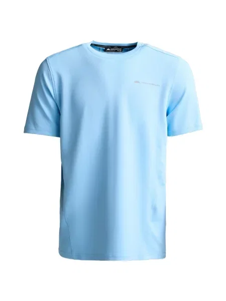 MONTERRAIN Tricou funcțional Form deschis albastru