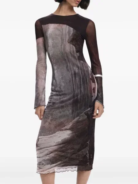 Rochie Desigual maro