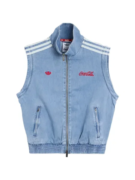 Geacă Adidas cu broderie roșu