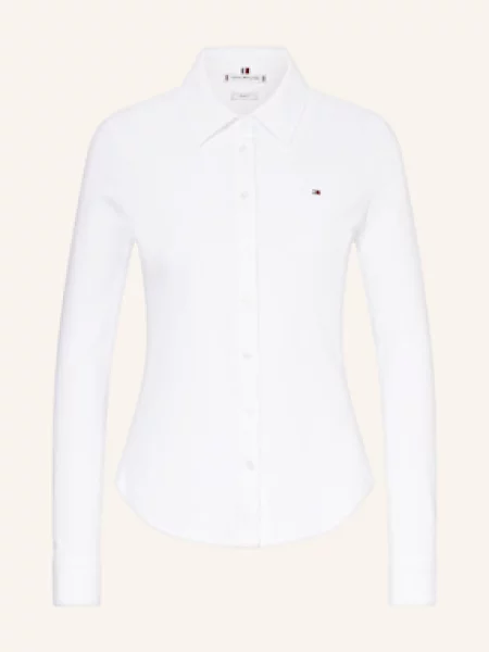 Tommy Hilfiger Koszula Z Piki weiss biała